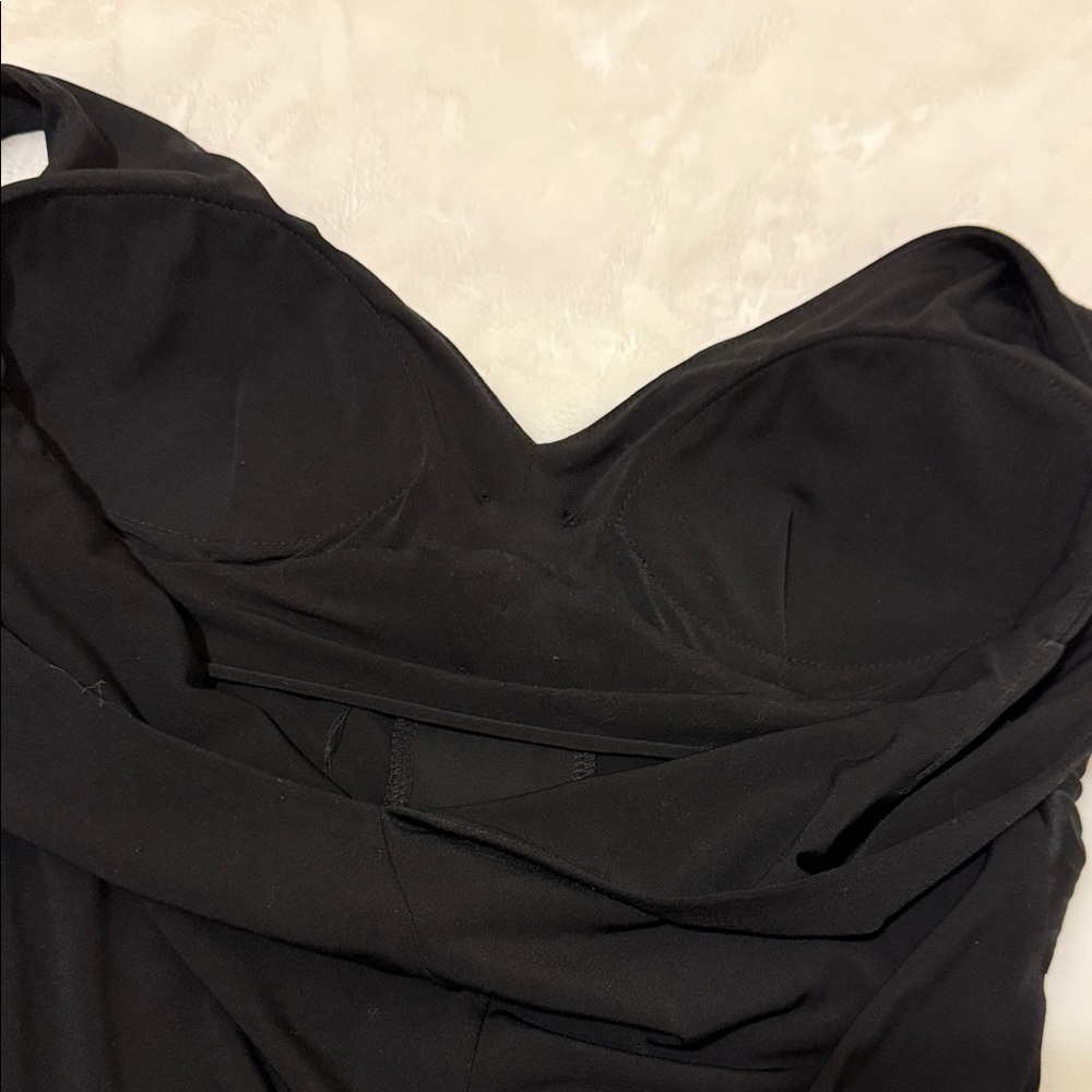 Cache Black Sleeveless Blouse with Embellished Detail - Picture 9 of 13